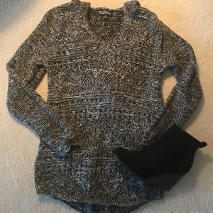 Oversized Sweater with Hood